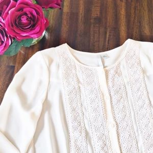 Ivory blouse